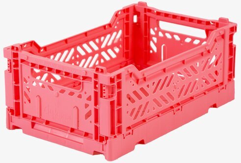 Förvaringsback Mini Dark Pink från Aykasa på neutral bakgrund