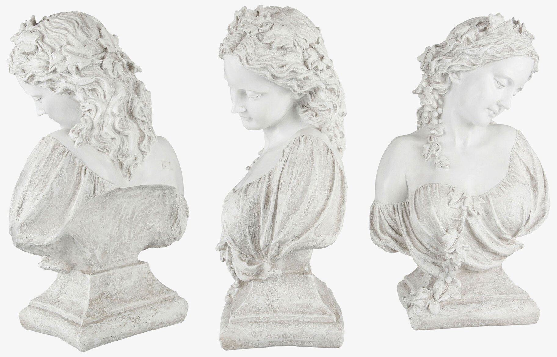 Byst Juliett Vit från A Lot Decoration, elegant statyett