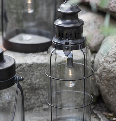 Lanterna LED Metall från IB Laursen med robust design