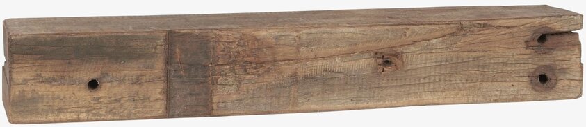 Trähylla Unika från IB Laursen i återvunnet trä med patina