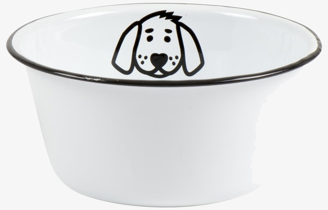 Hundskål Emalj från IB Laursen med stilren design