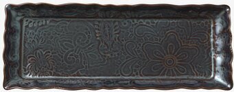 Fat Arabesque Fig Sthål Serveringsbrickor Brickset Serveringsfat