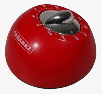 Kökstimer röd från Cabanaz med klotformad design