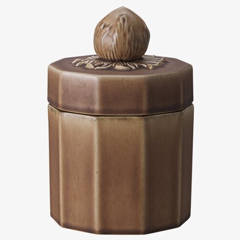 Lergodsask Glänta Hasselnöt från Sthål med hasselnötsknopp