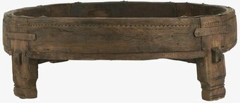 Träbord Låg Chakki UNIKA från IB Laursen med rustik känsla