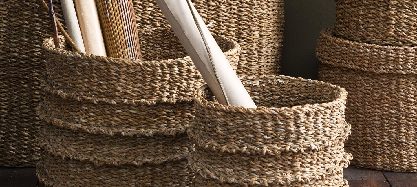 Korgar Set/3 Hogla Frej Förvaring - Övrigt Cozy Living Förvaringslådor och korgar Boxar Förvaringsboxar Porslinsboxar Trälådor