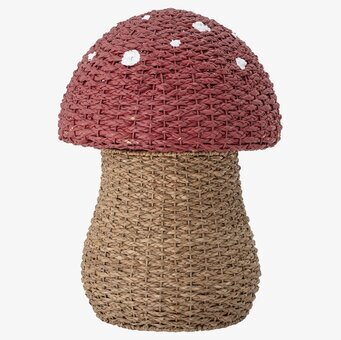 Förvaringskorg Svamp från Bloomingville i rotting och rött