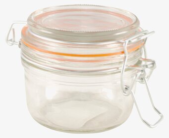 Glasburk Patentlock S från Strömshaga med metallklipps