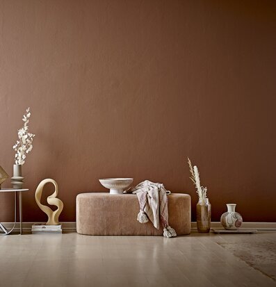 Vas Ansikte Stengods från Bloomingville på soffbord