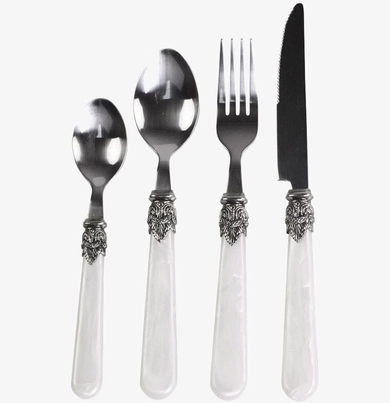 Bestick 16 Delar - Antik Pärlemor från Chic Antique