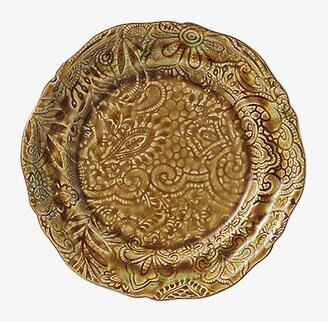 Assiett Arabesque Pineapple från Sthål med intrikata mönster