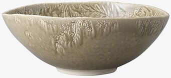 Stor Skål Arabesque Sand från Sthål med intrikat mönster