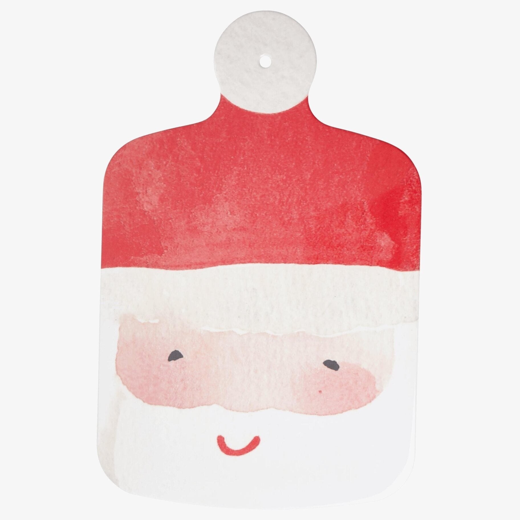Skärbräda Melamin Santa Face Xmas20 från Rice i juldesign