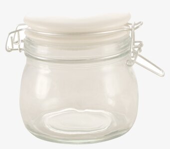 Konservburk Patentlock M från Strömshaga i klart glas