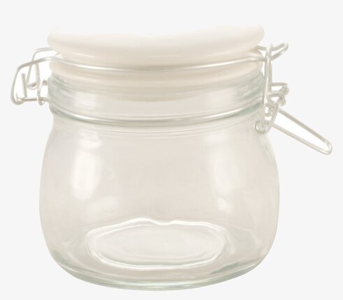 Konservburk Patentlock M från Strömshaga i klart glas