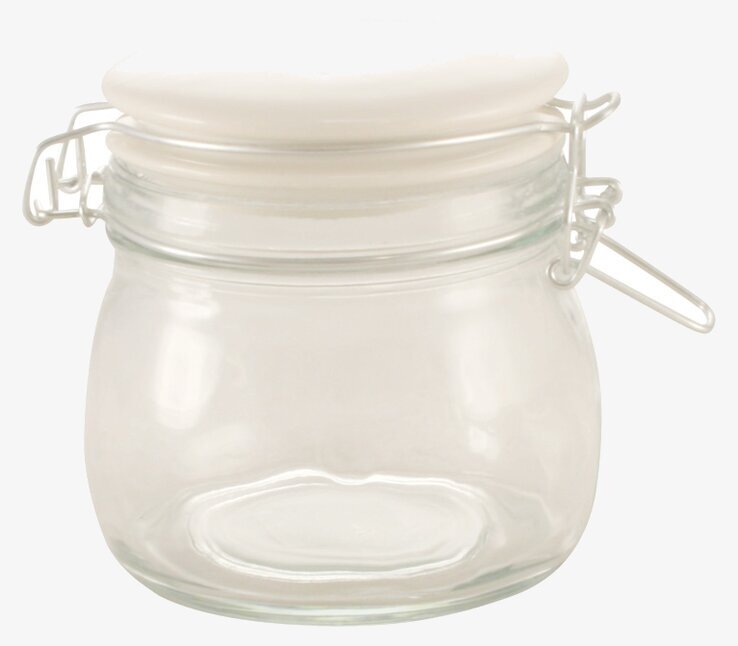 Konservburk Patentlock M från Strömshaga i klart glas