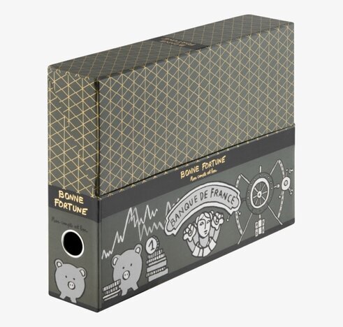 Arkivbox Fortune från Derriére la porte med gulddetaljer