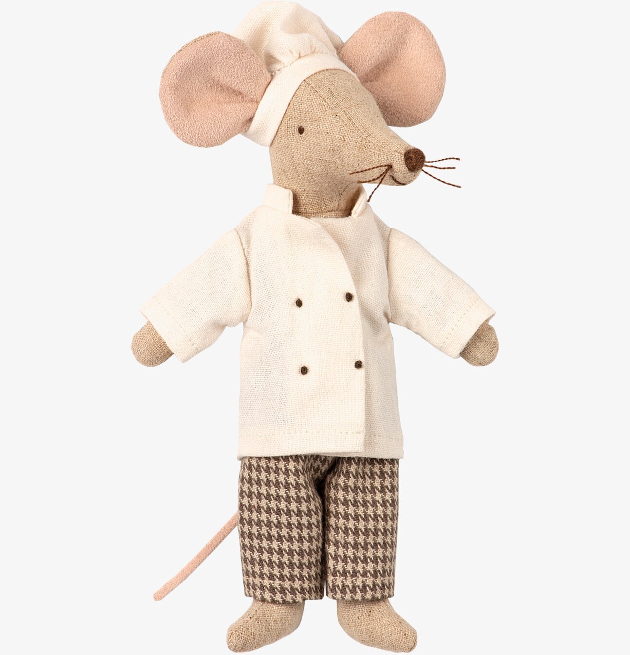 Chef Mouse Maileg från Maileg i kockuniform med kockmössa