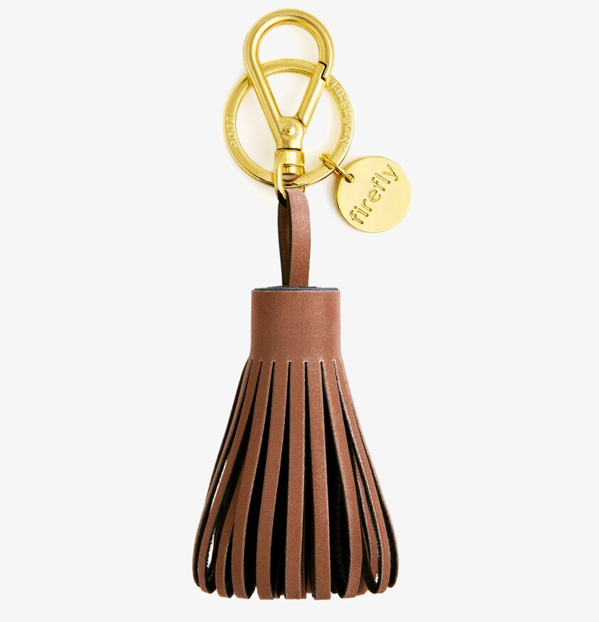 Mjuk Reflextofs Chubby Caramel från Firefly på vit bakgrund