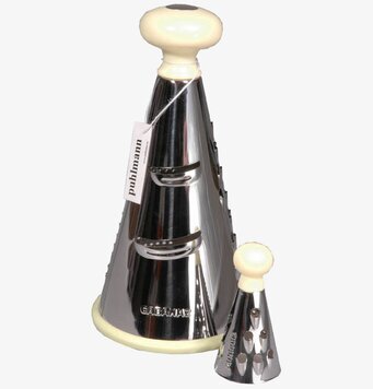 Rivjärn vanilj från Cabanaz med konisk design och vaniljknopp