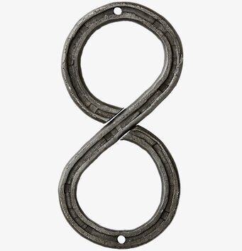 Thor Nummerskylt 8 Affari Övrig prydnad/dekoration för inredning utemiljö