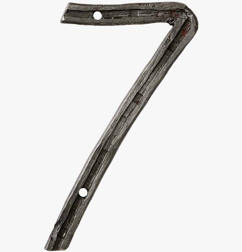 Thor Nummerskylt 7 från Affari med rustik och robust design