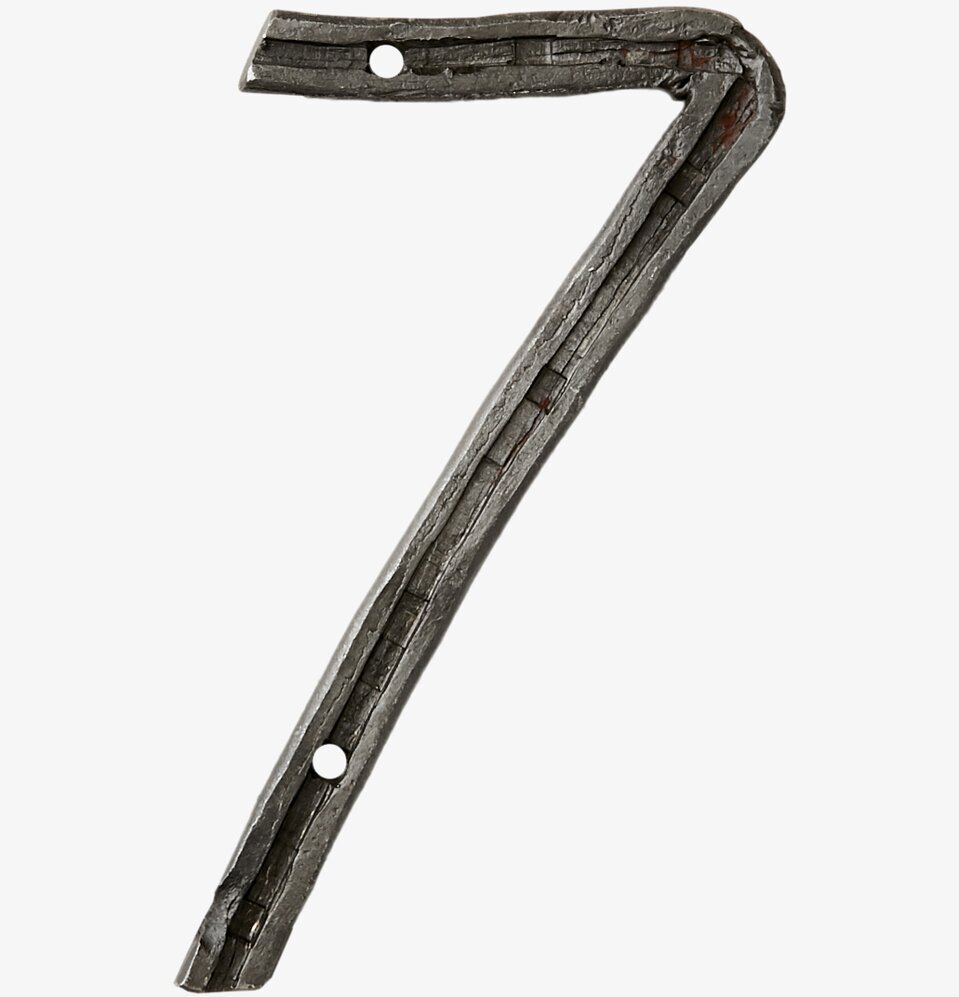 Thor Nummerskylt 7 från Affari med rustik och robust design