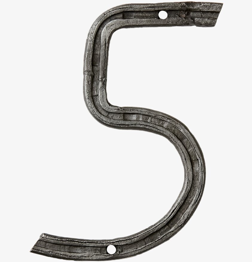 Thor Nummerskylt 5 från Affari med rustik och robust design