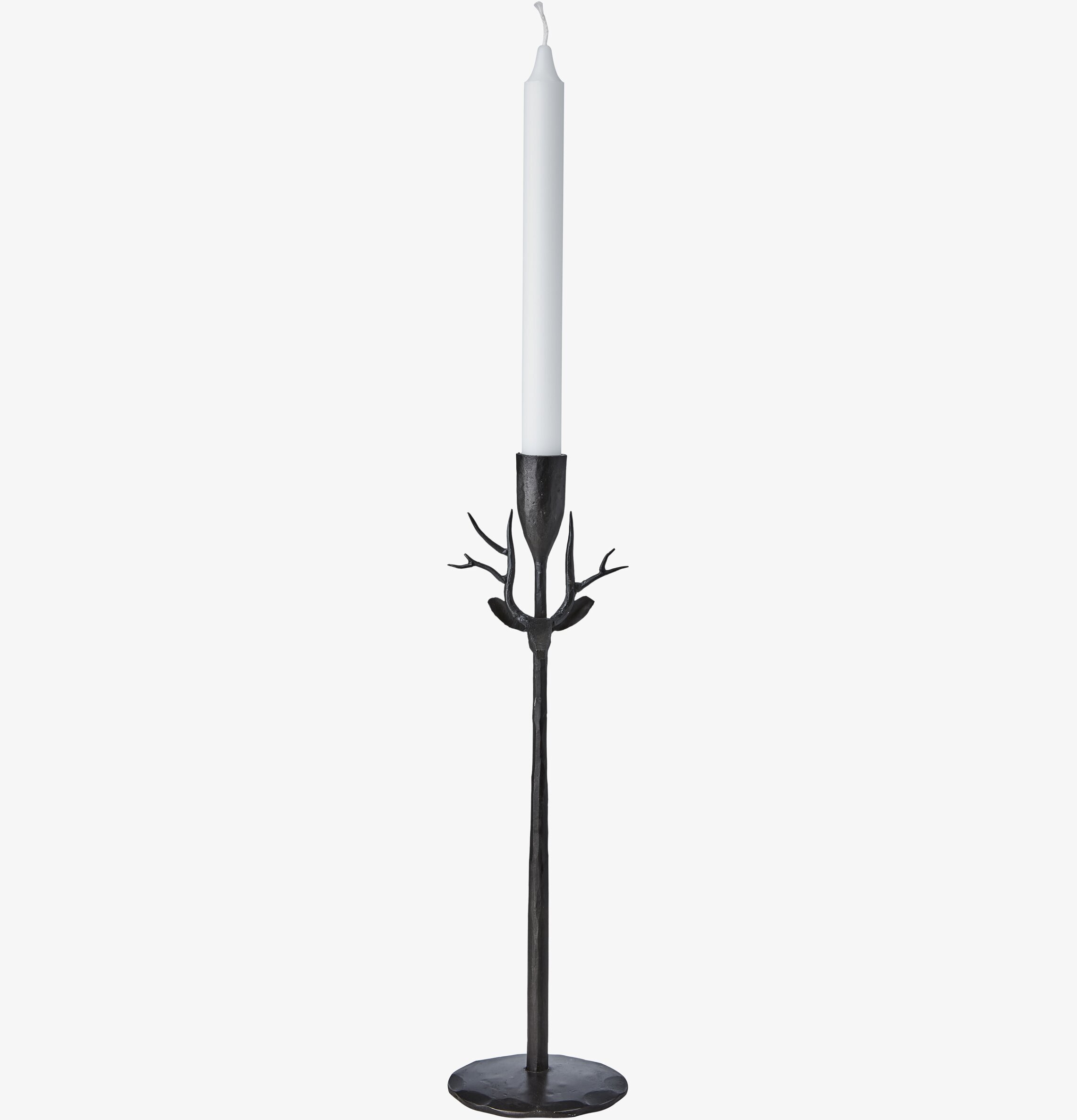 Ljusstake Svart Thor från Affari med rustik och unik design