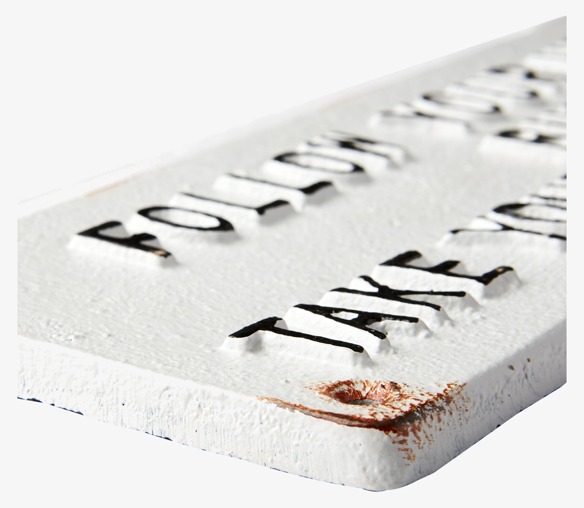 Facia Skylt - Follow Your Heart från Affari i närbild