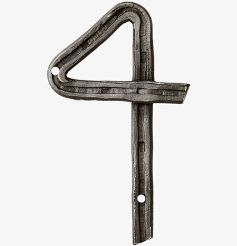 Thor Nummerskylt 4 från Affari i svart och robust design