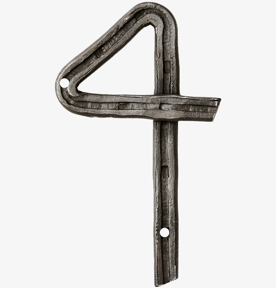 Thor Nummerskylt 4 från Affari i svart och robust design