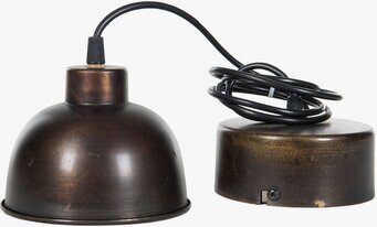 Lampa Nala Antikbrun från A Lot Decoration på vit bakgrund