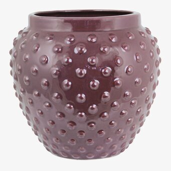 Kruka Johannes Vinröd Stor från Strömshaga med unik design