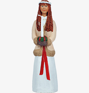 Tärna Anna från Sverigealmanackan, luciatärnafigur