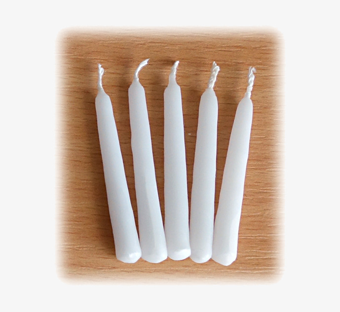 Lucialjus Små 5-Pack från Sverigealmanackan på träyta