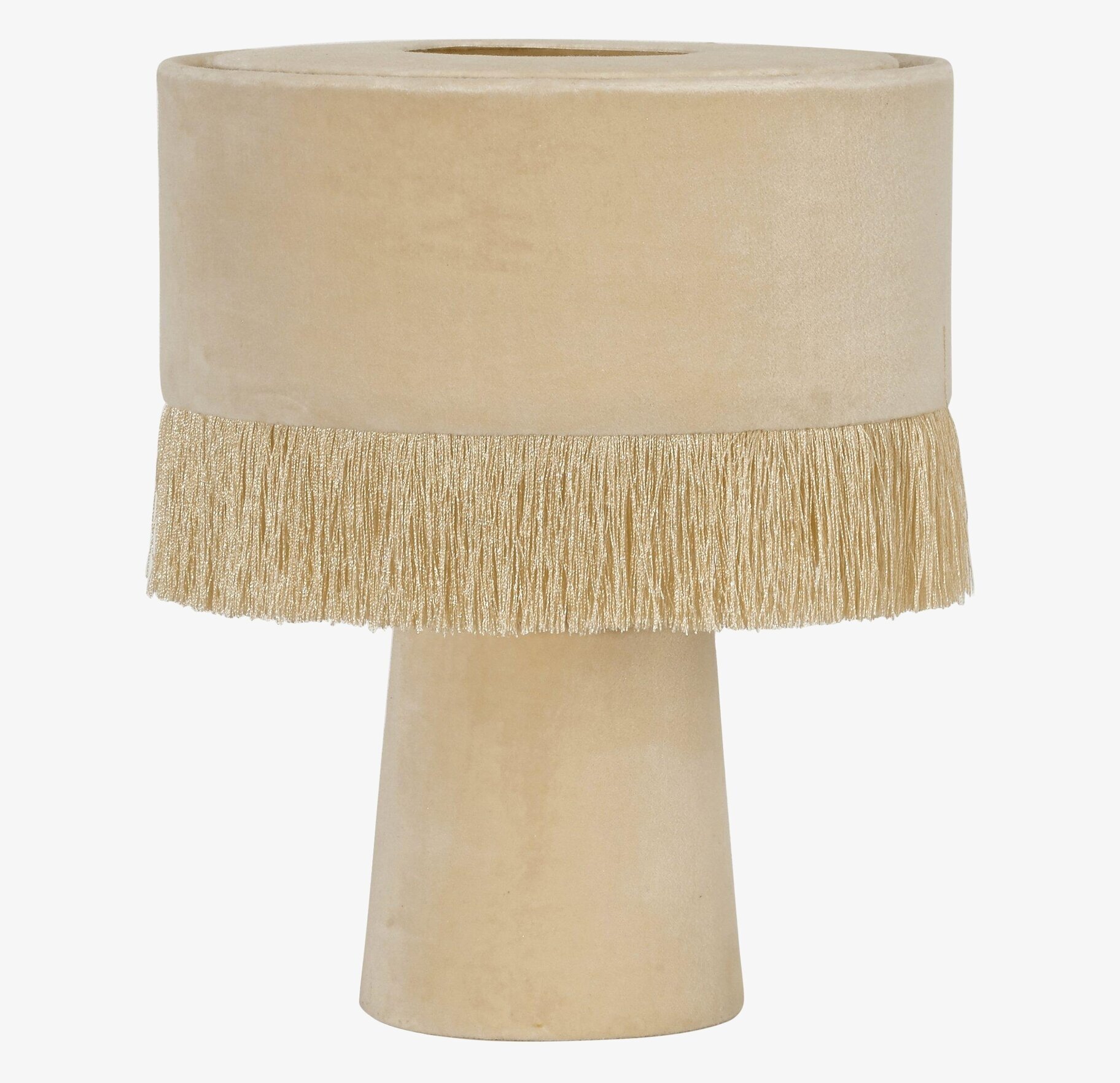 Alexis Bordslampa Ljusrosa från PR Home med fransar