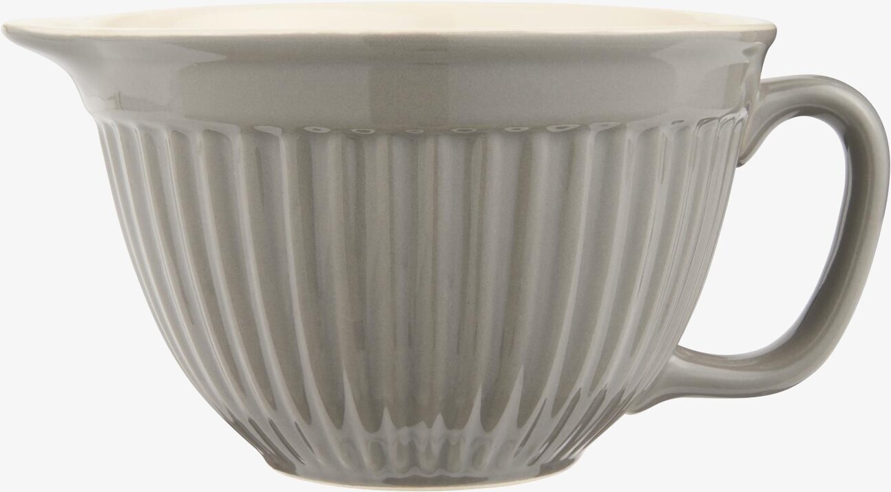 Vispskål Mynte Granite från IB Laursen med handtag och pip