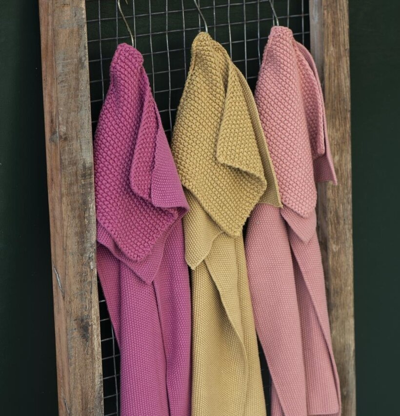 Grytlapp Mynte Mustard från IB Laursen i olika färger