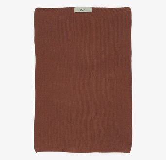 Handduk Mynte Rustic Brown från IB Laursen i rustik miljö