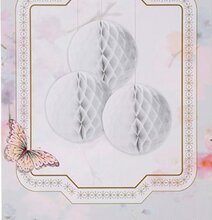 Honeycombs Vit 3-pack från Talking Tables i elegant förpackning