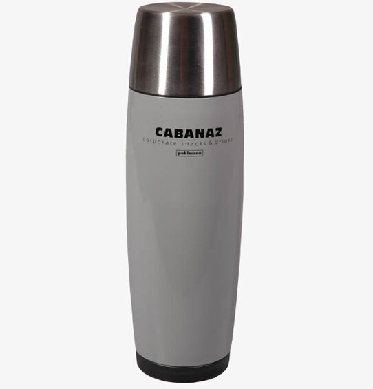 Termos stålgrå från Cabanaz med stilren och praktisk design