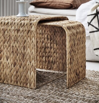 Satsbord Vattenhyacint 2/set från Dixie i ljus inomhusmiljö