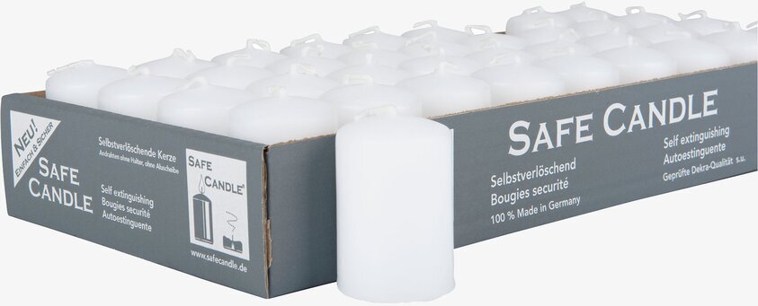 Värmeljus Safe Candle 6 cm från A Lot Decoration i kartong