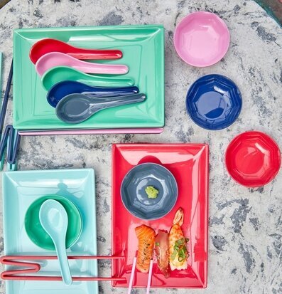 Rice Melaminskedar Asian Spoon - Believe In Red Lipstick