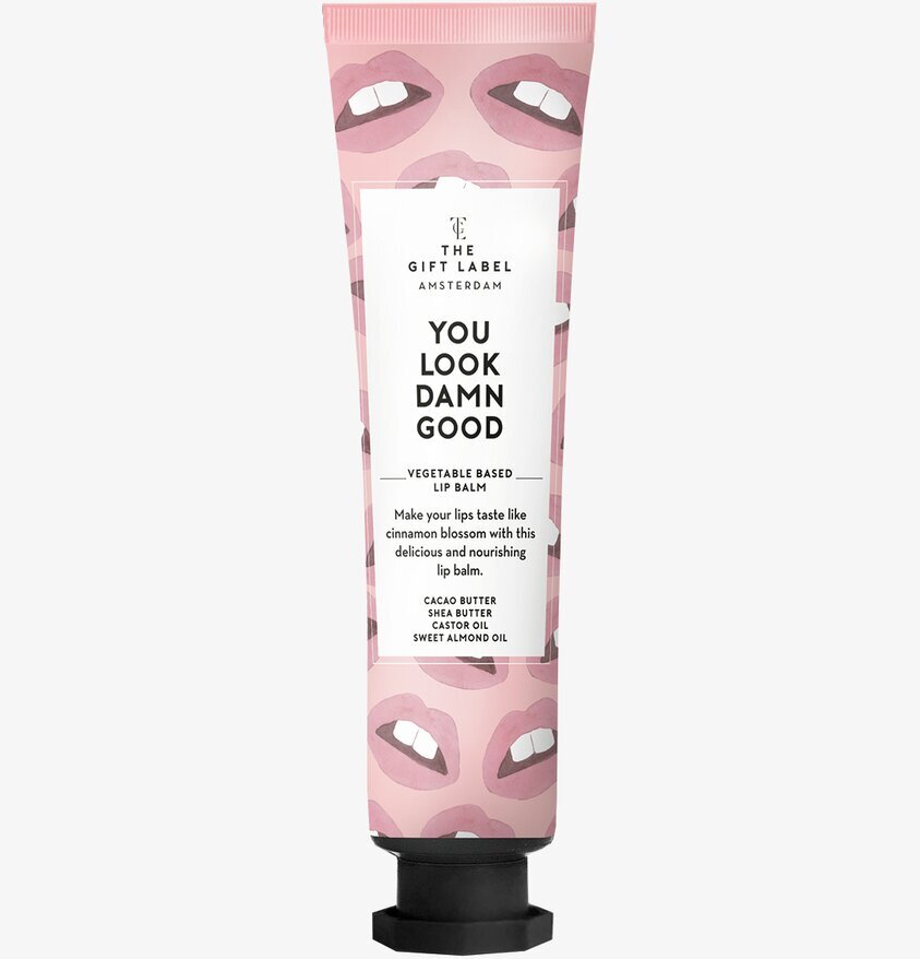Lip Balm Tube - You Look Damn Good från The Gift Label