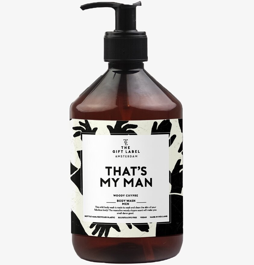 The Gift Label Body Wash Men - That's My Man, 500 ml