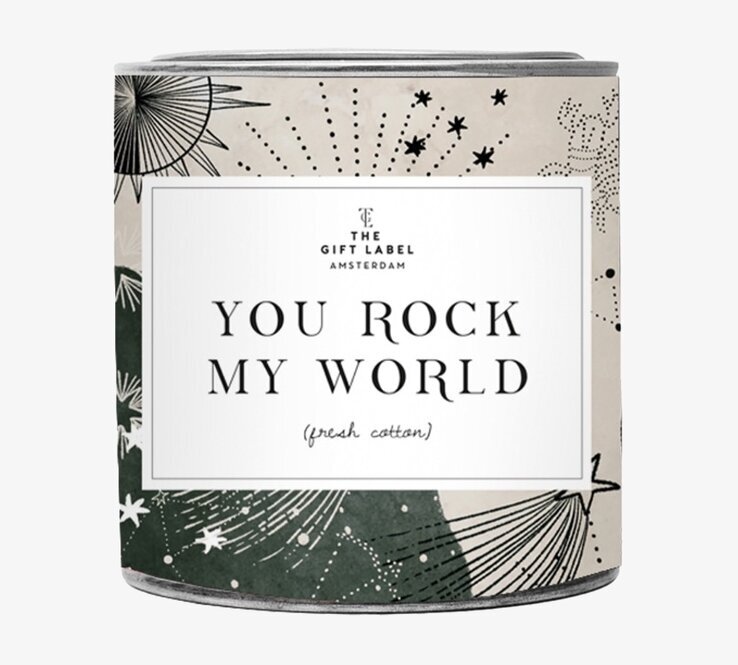 Doftljus Large - You Rock My World från The Gift Label