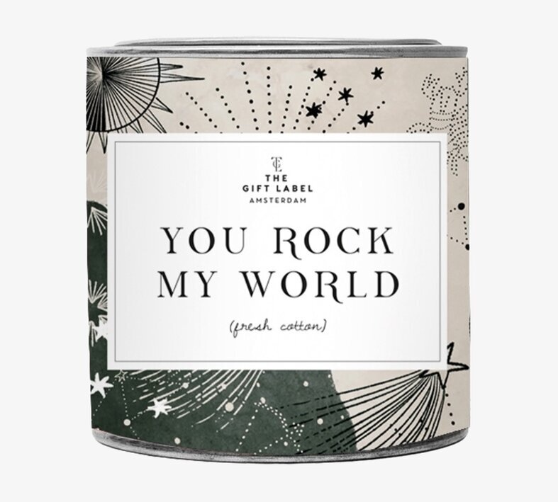 Doftljus Large - You Rock My World från The Gift Label