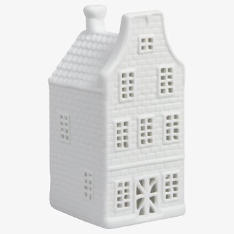 Bild av elegant ljuslykta i form av kanalhus